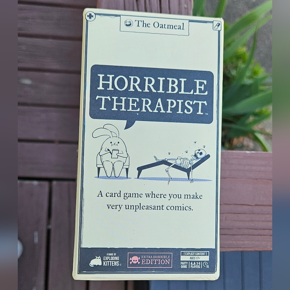 Horrible Therapist: Extra Horrible Edition Card Game